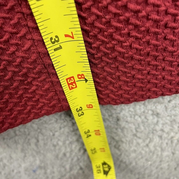 Ganni Red Midi Dress - Picture 9 of 12